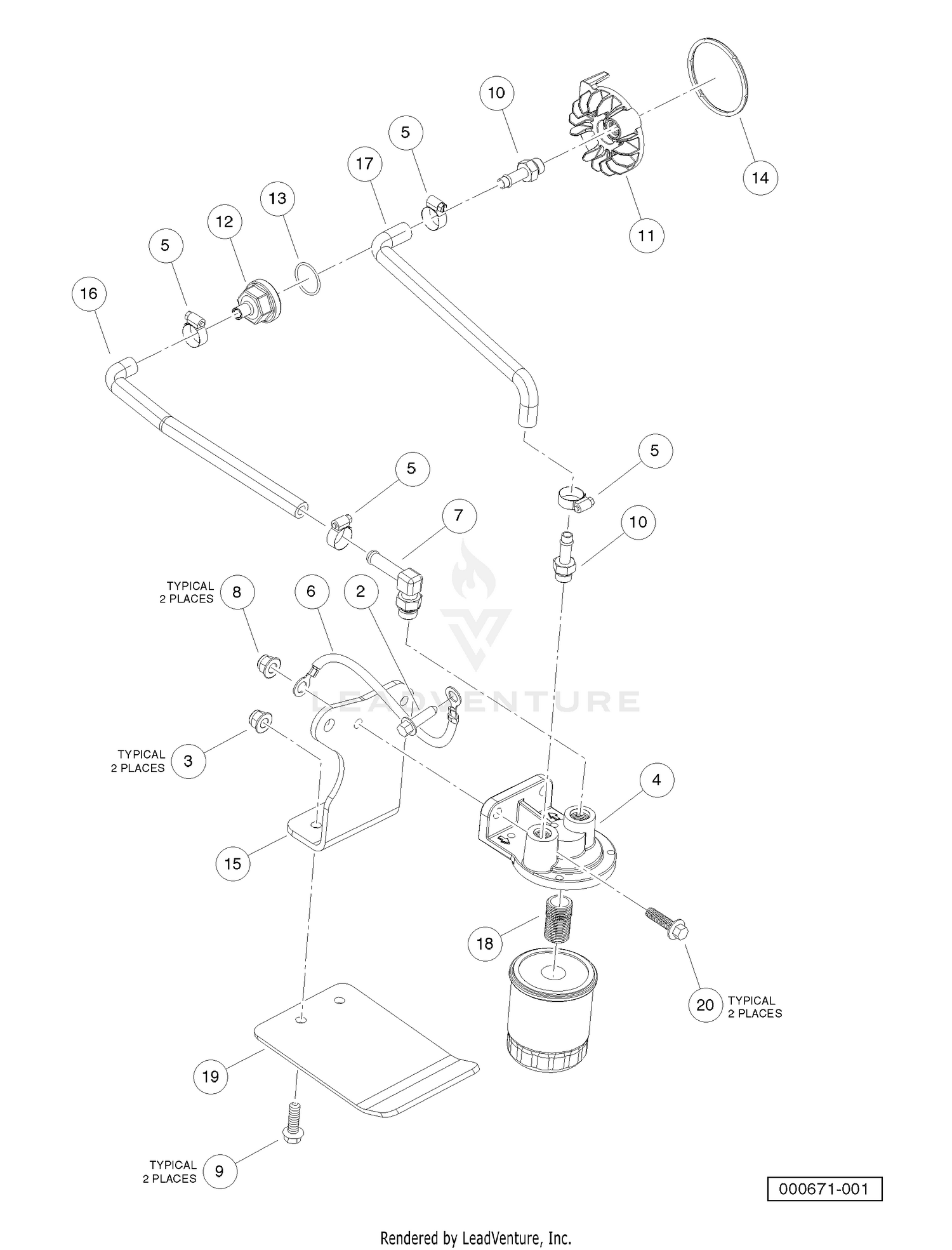 Oil Filter Adapter