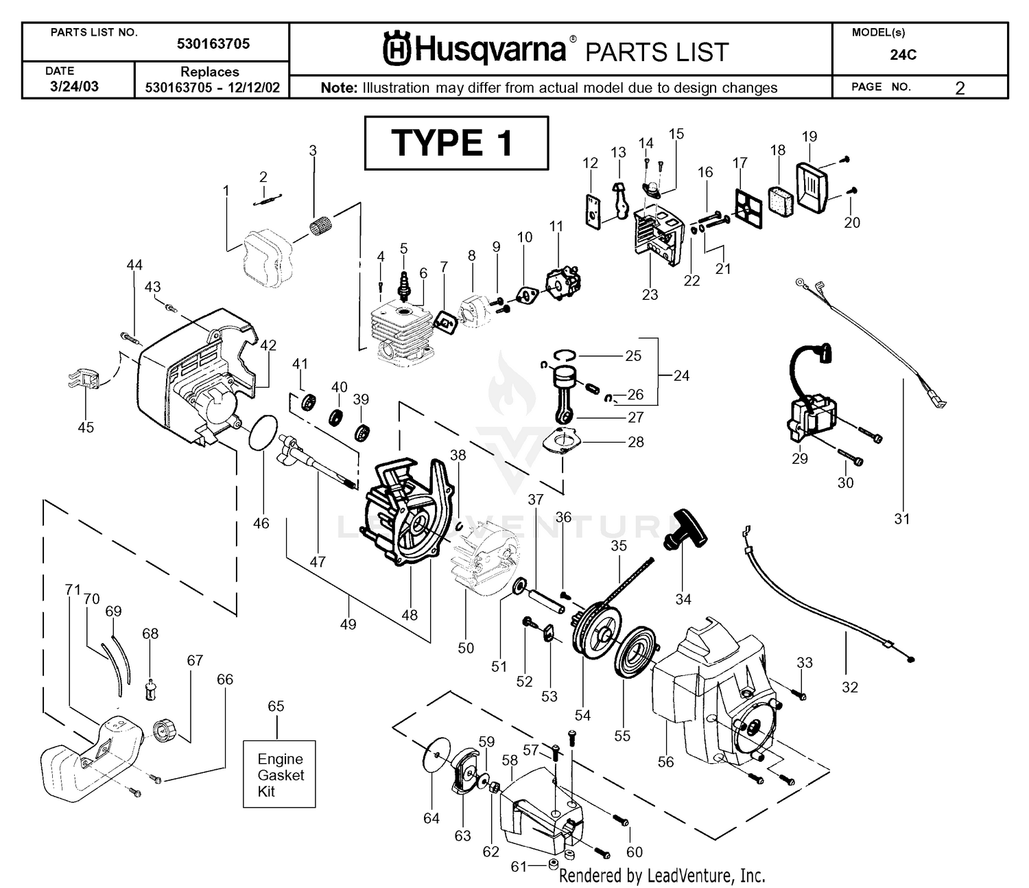 Assembly diagram
