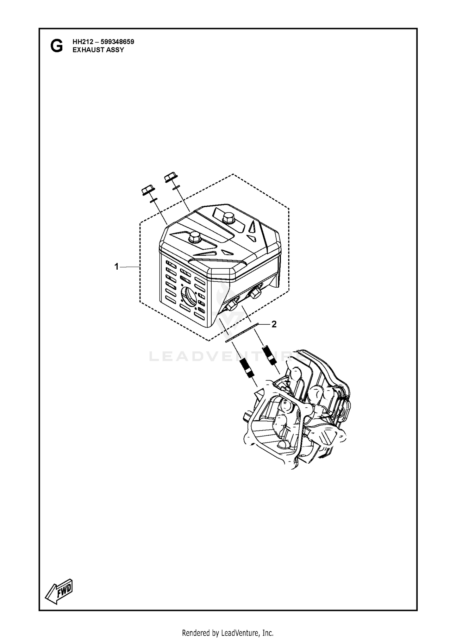 EXHAUST ASSY