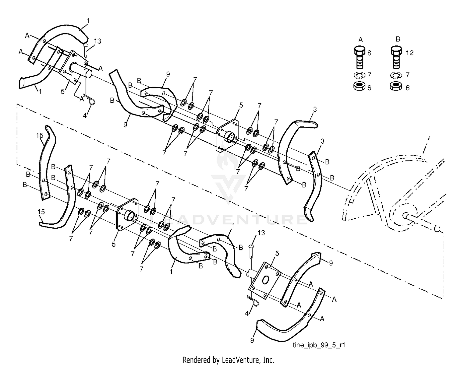 TINE ASSEMBLY
