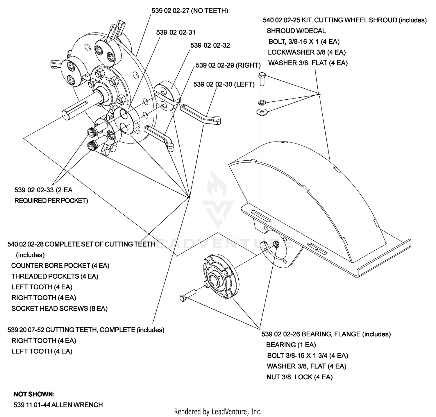 Shroud And Blade Assembly