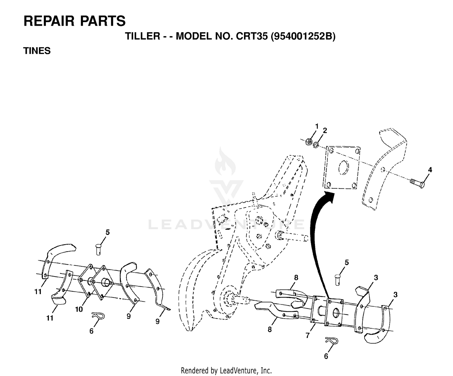 TINE ASSEMBLY