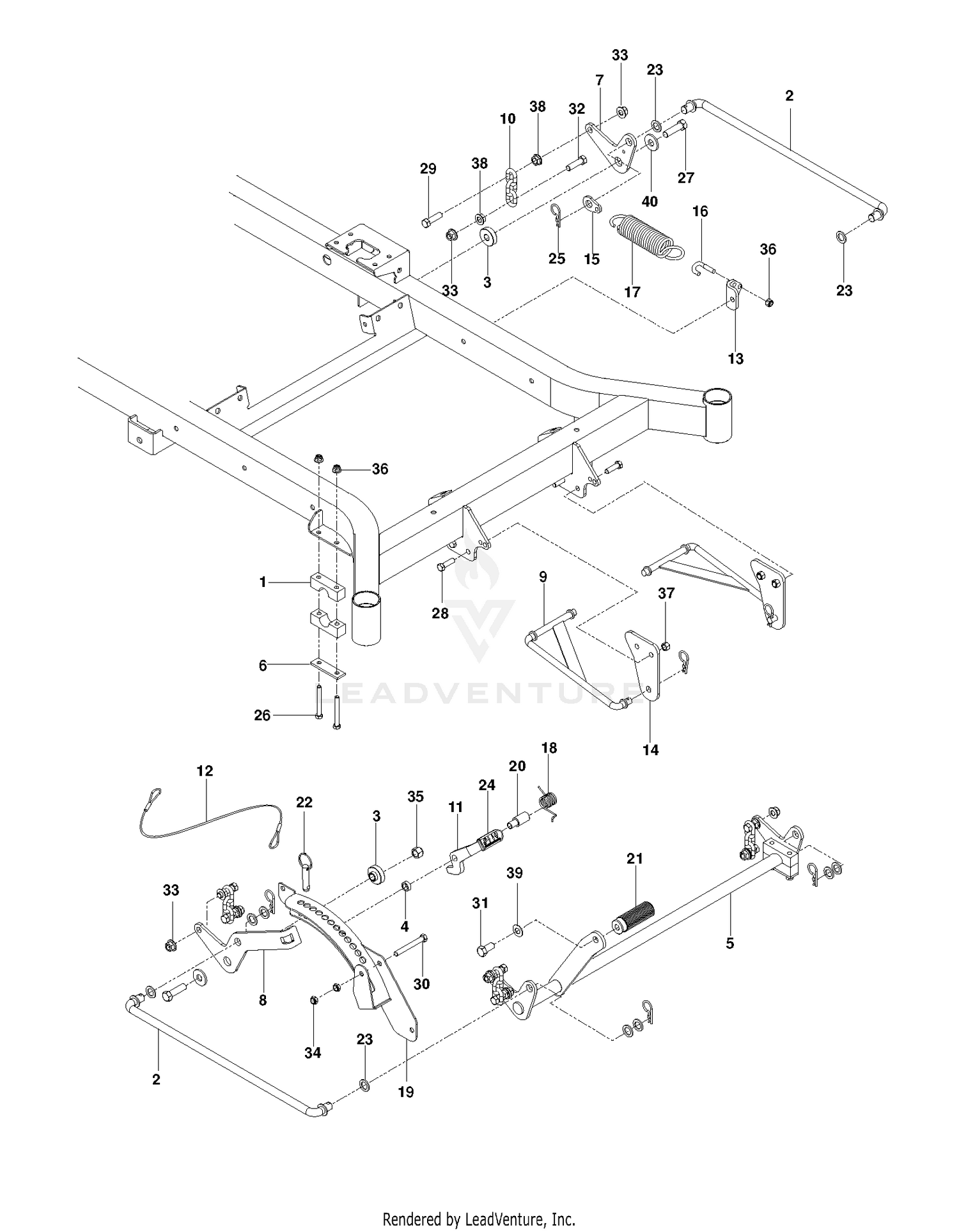 MOWER LIFT / DECK LIFT