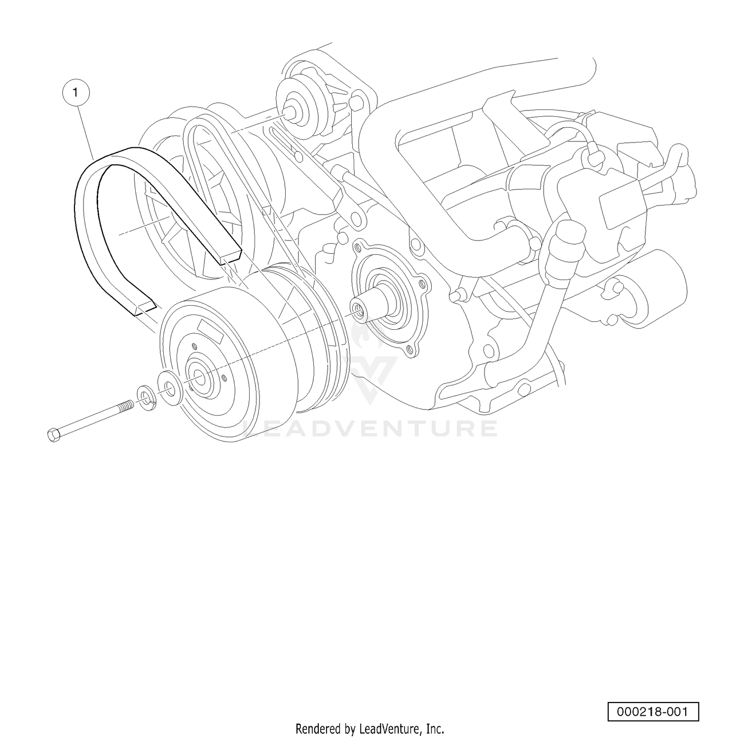Drive Belt - FE350