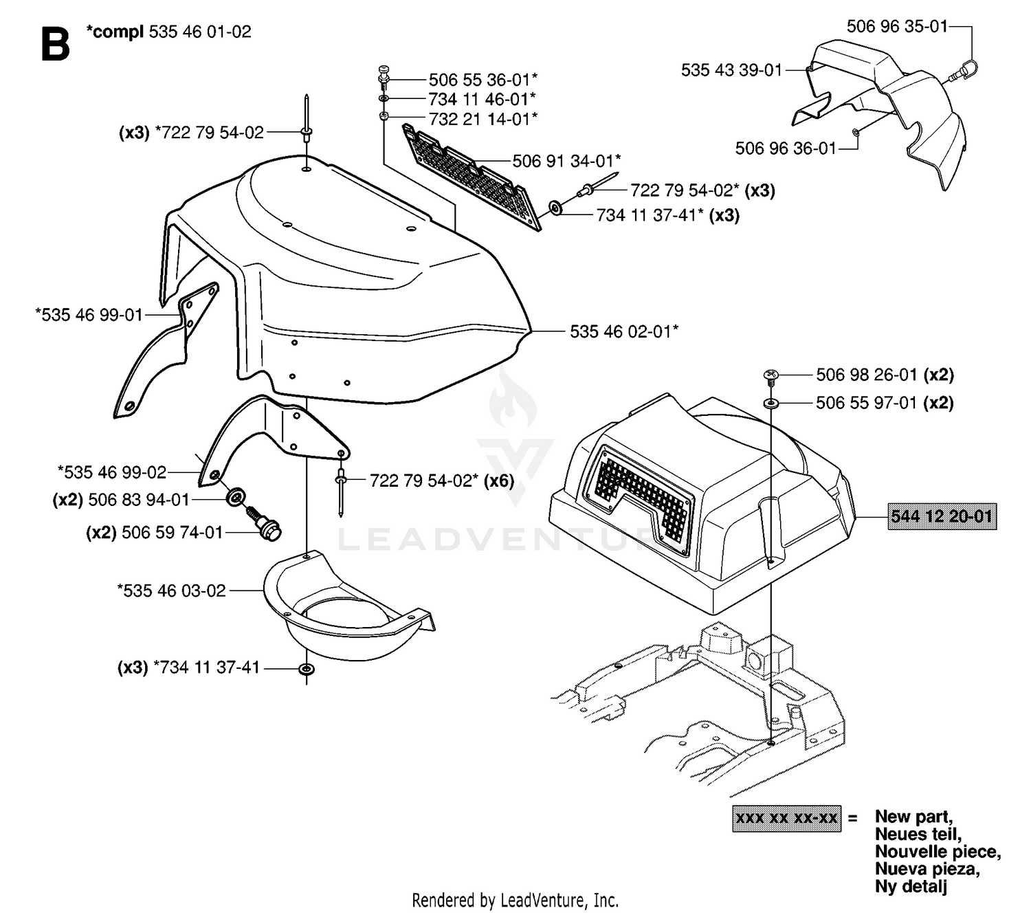 Assembly diagram