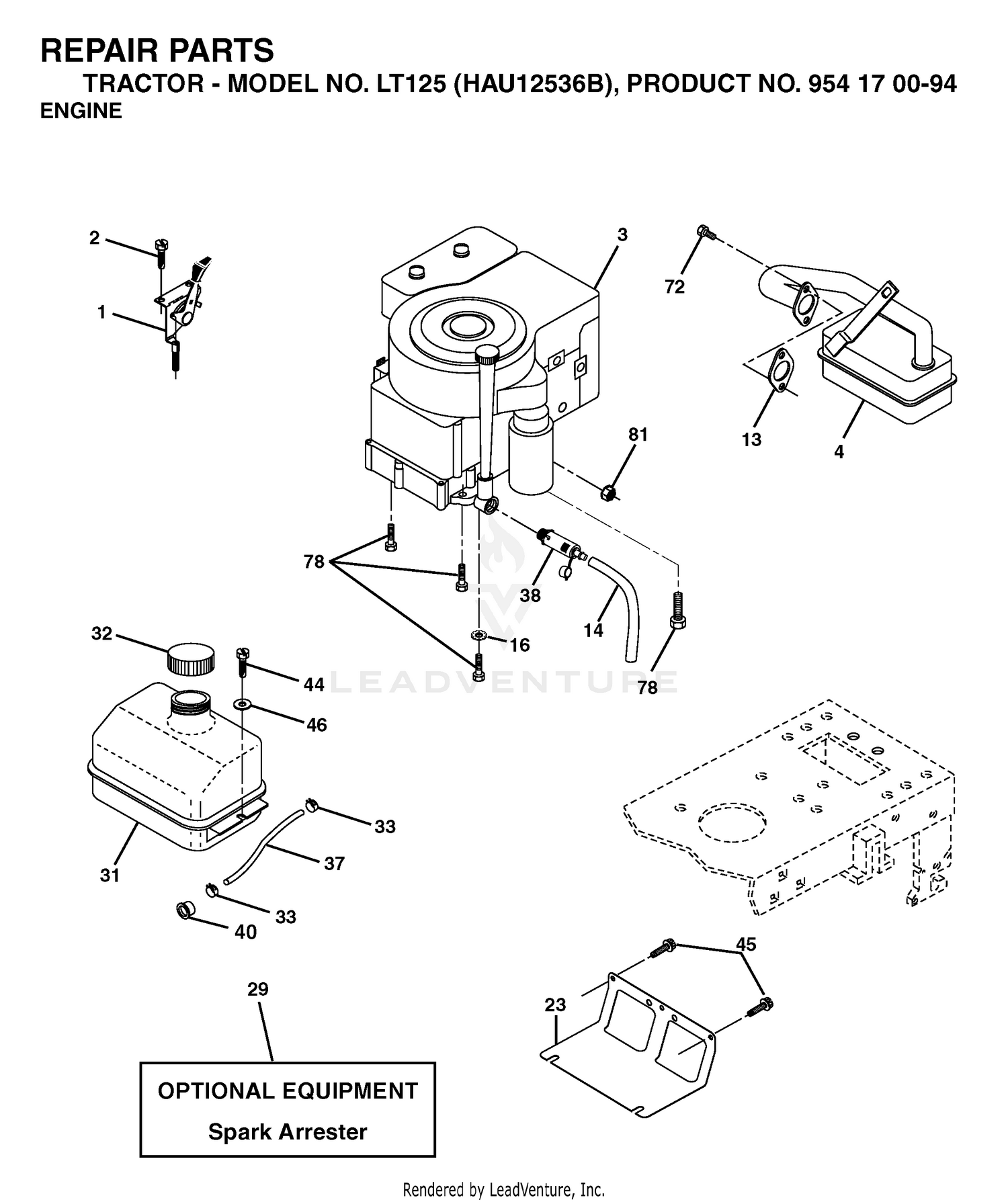 Assembly diagram