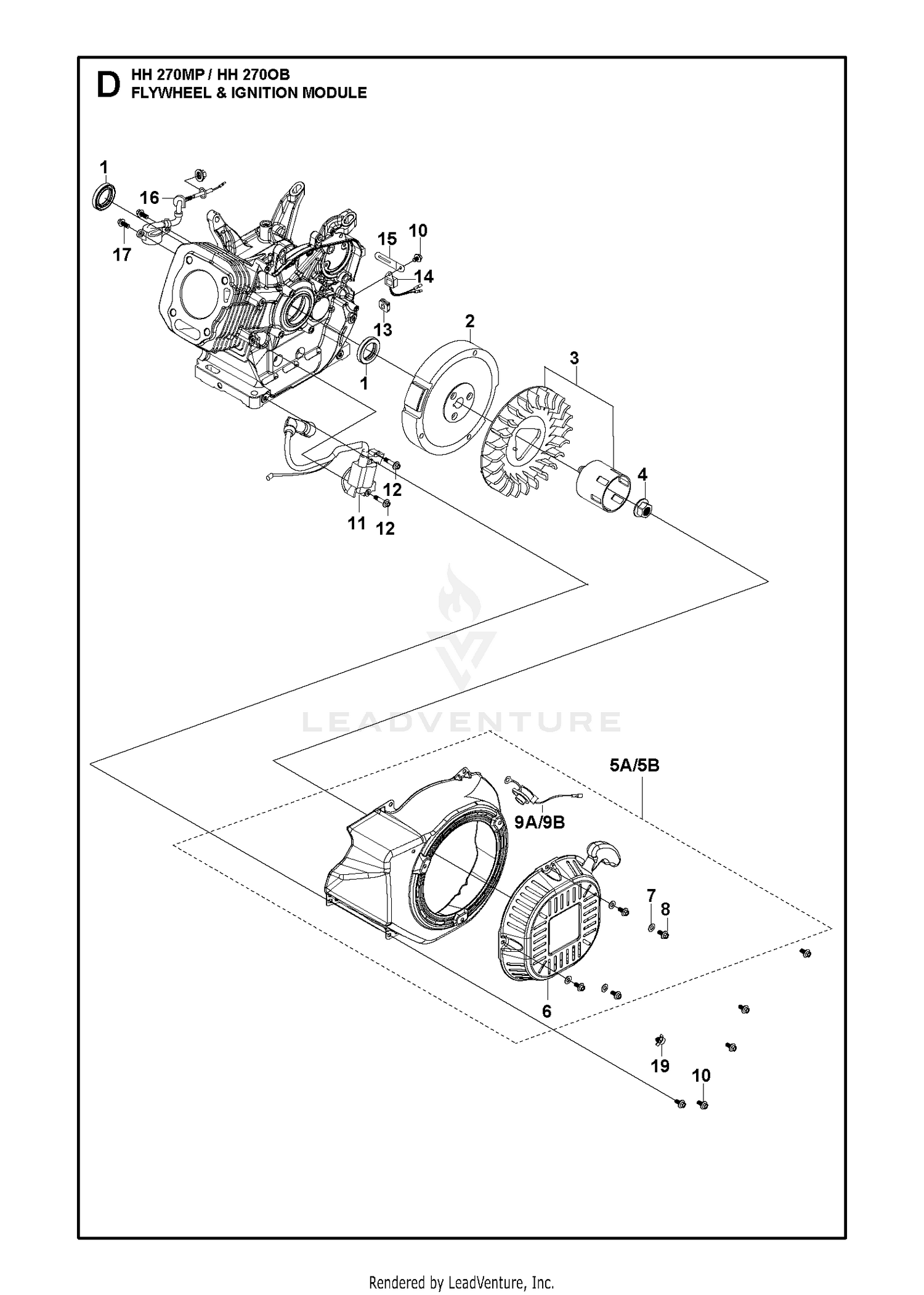 FLYWHEEL & IGNITION MODULE