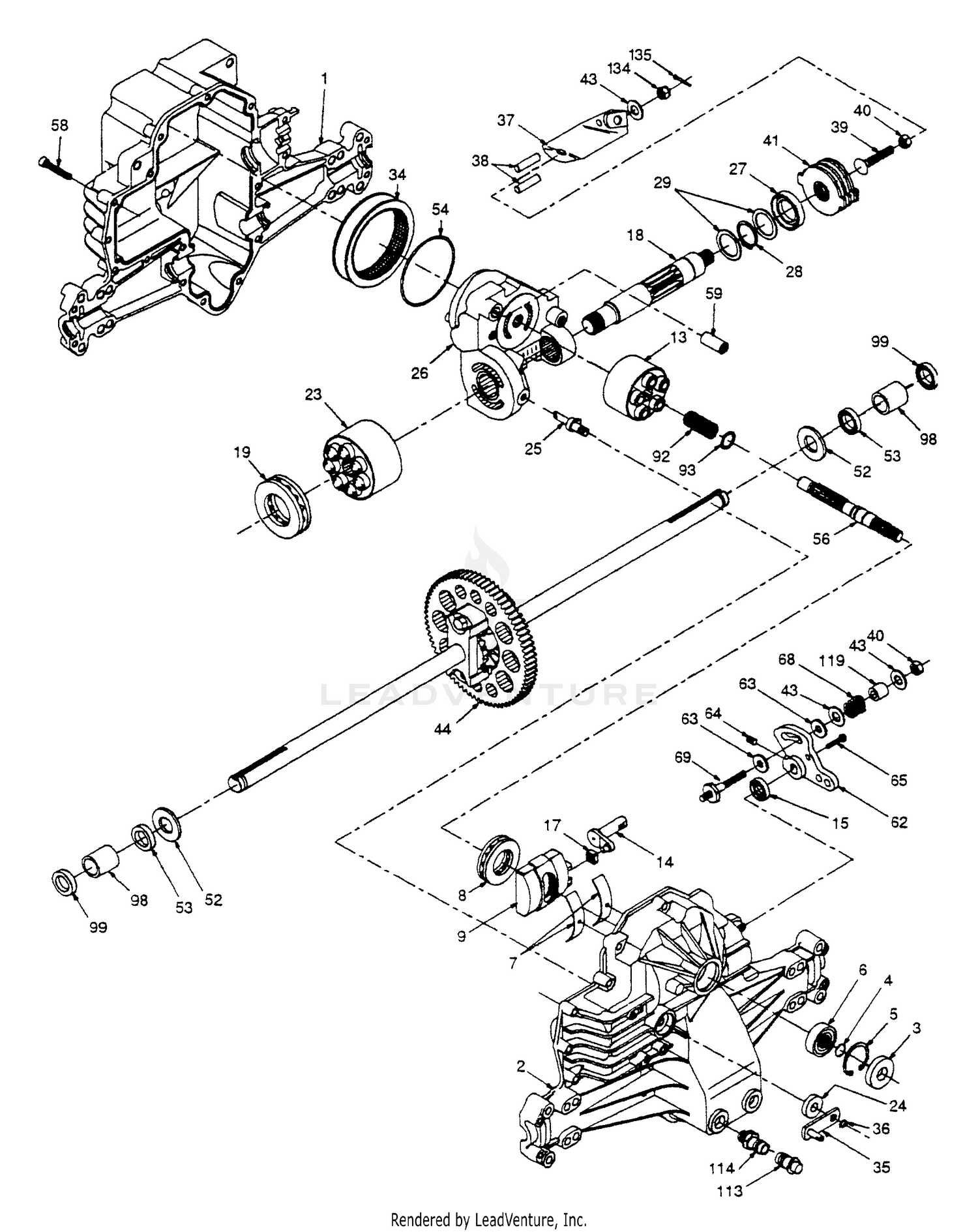 Transaxle Hydrogear