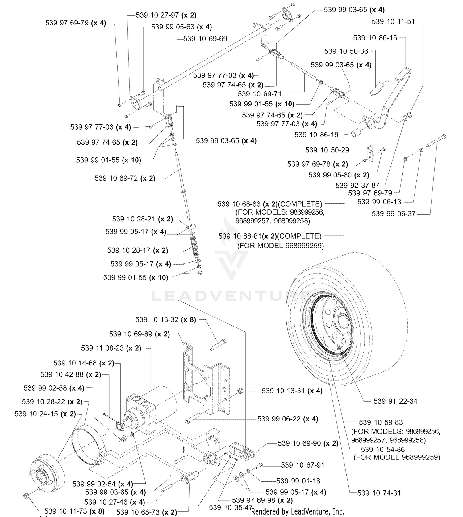 Park Brake Assembly (TL)
