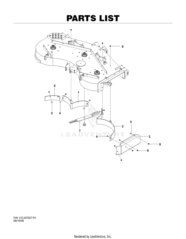 Husqvarna MULCHING KITS (200908) MULCHING KITS Parts and Accessories