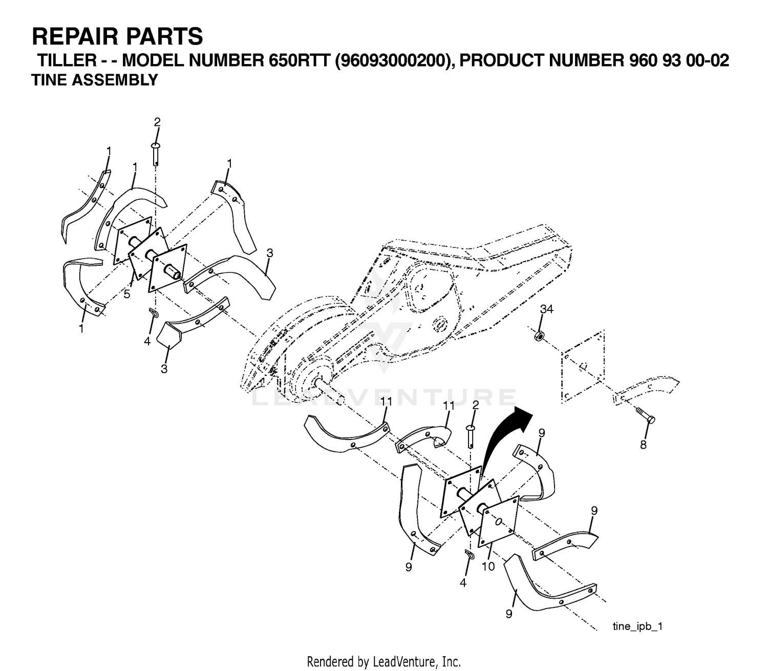 TINE ASSEMBLY