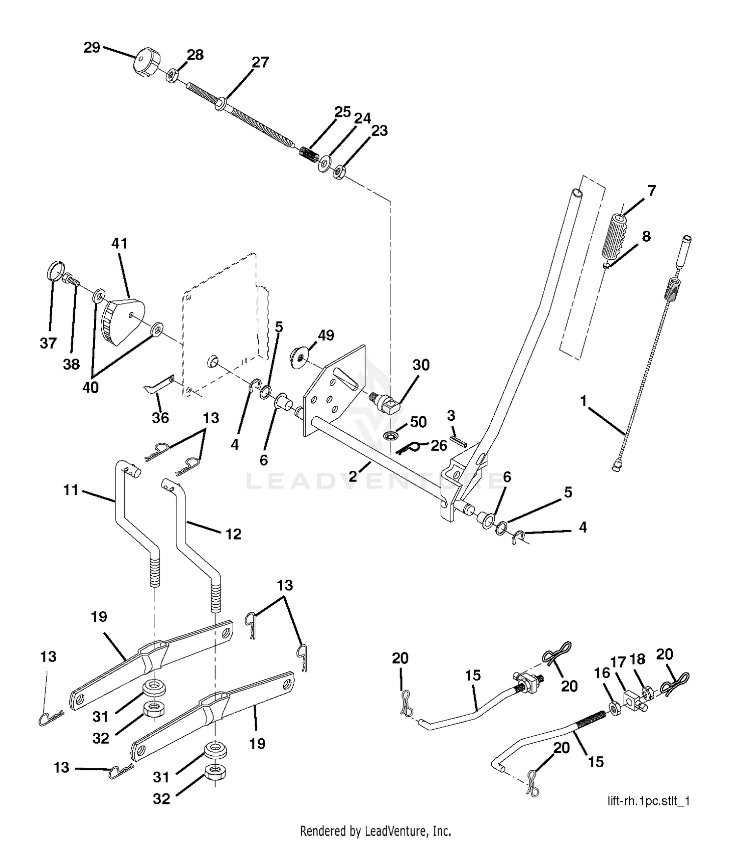 MOWER LIFT / DECK LIFT