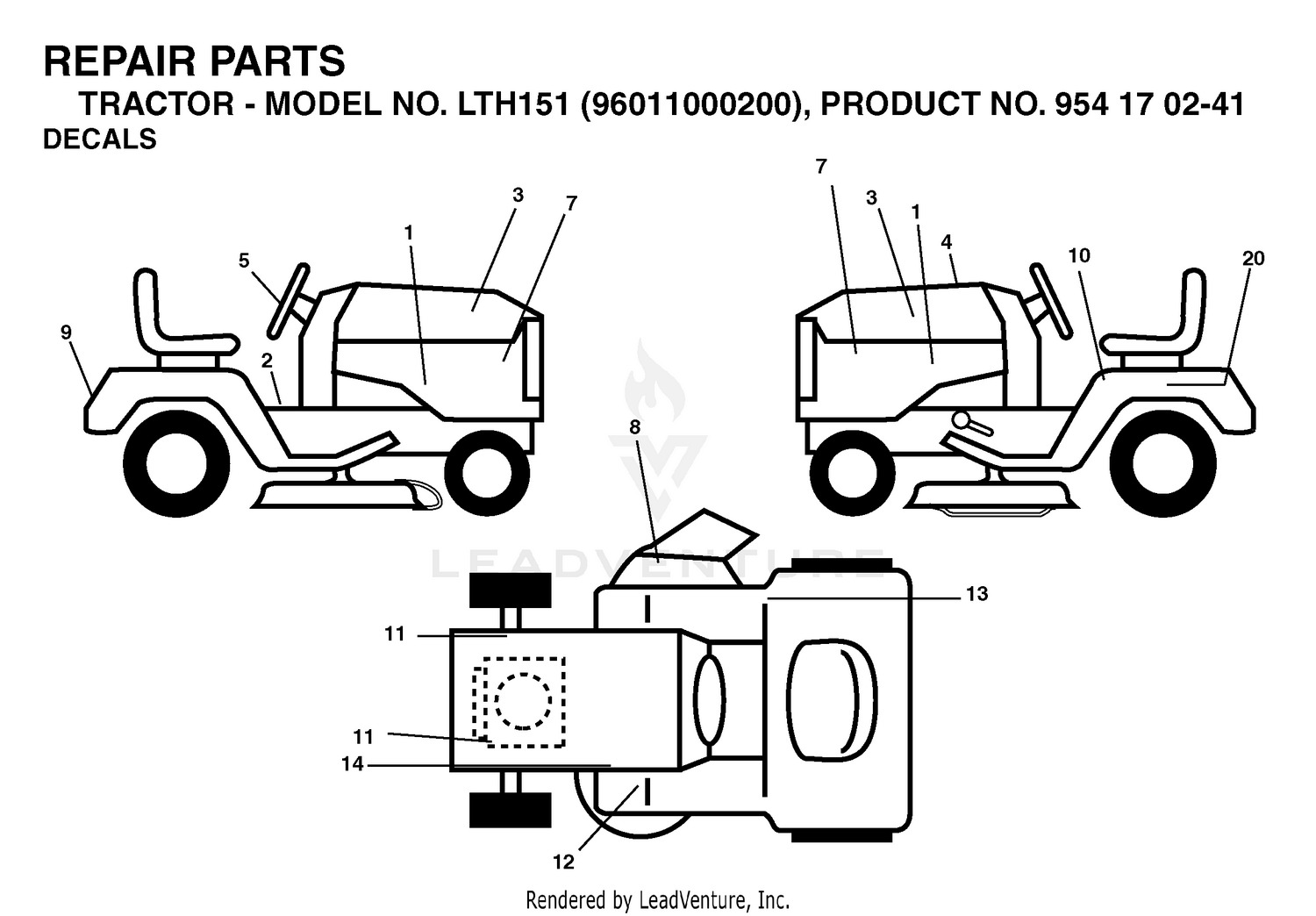 Assembly diagram
