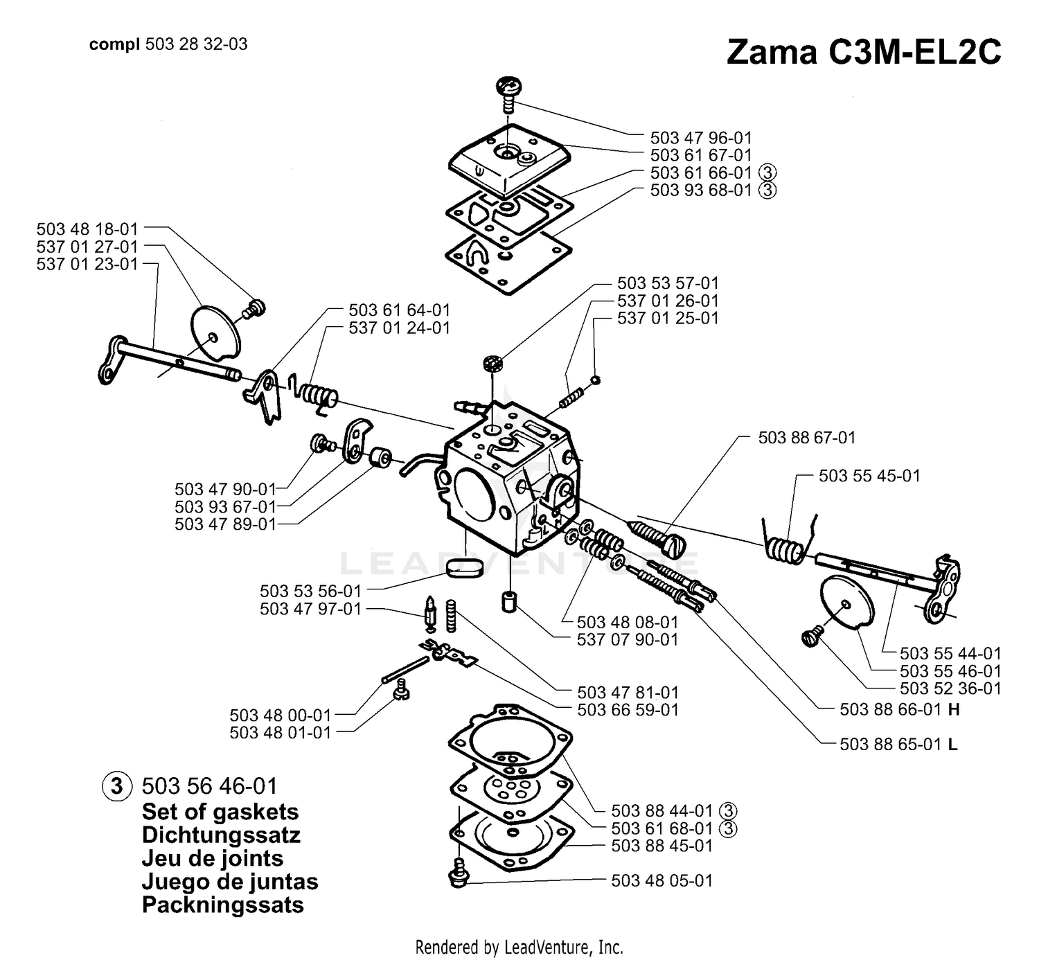 Carb Parts - Zama