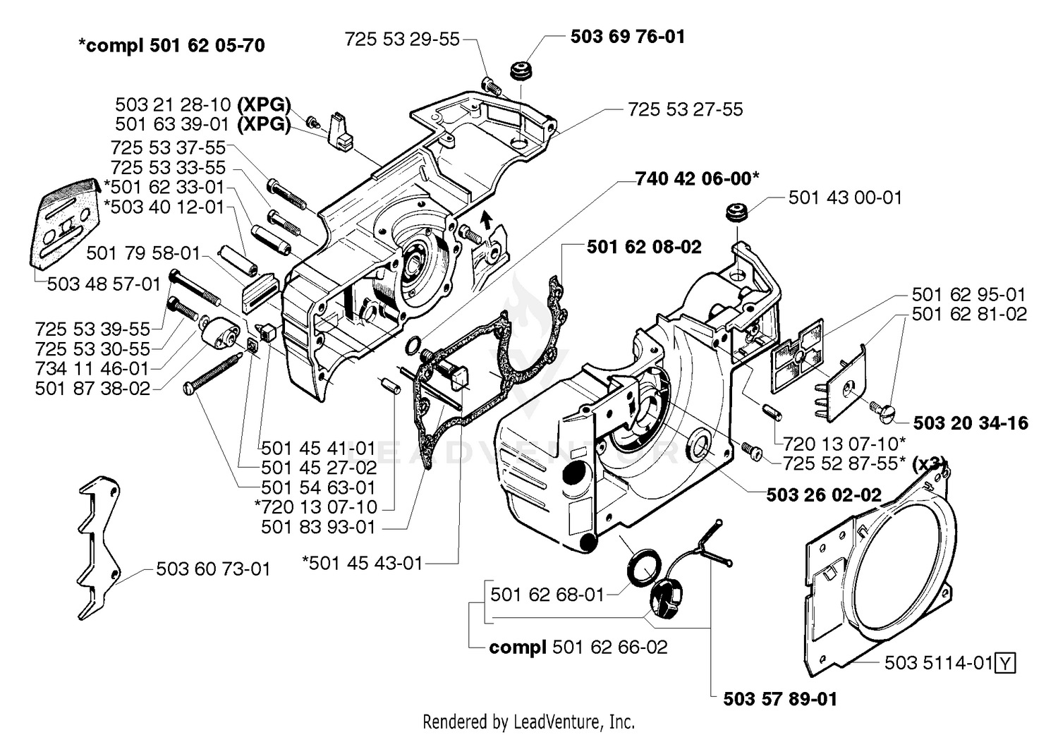 Crankcase Assembly