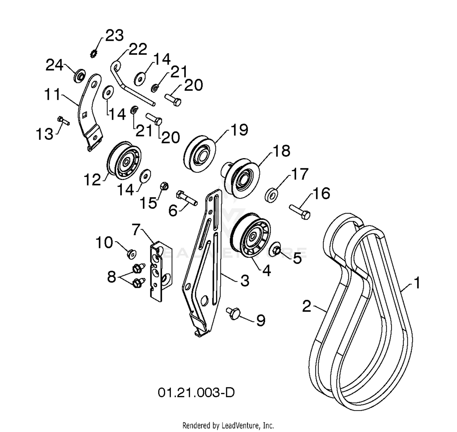 "CHASSIS, ENGINE & PULLEYS" 4