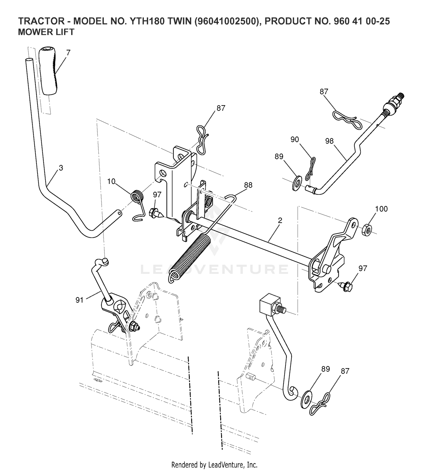 MOWER LIFT / DECK LIFT
