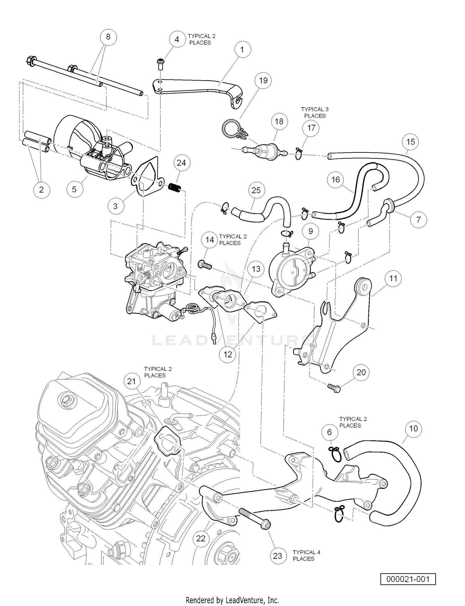 Carburetor Installation Honda Gasoline Vehicles
