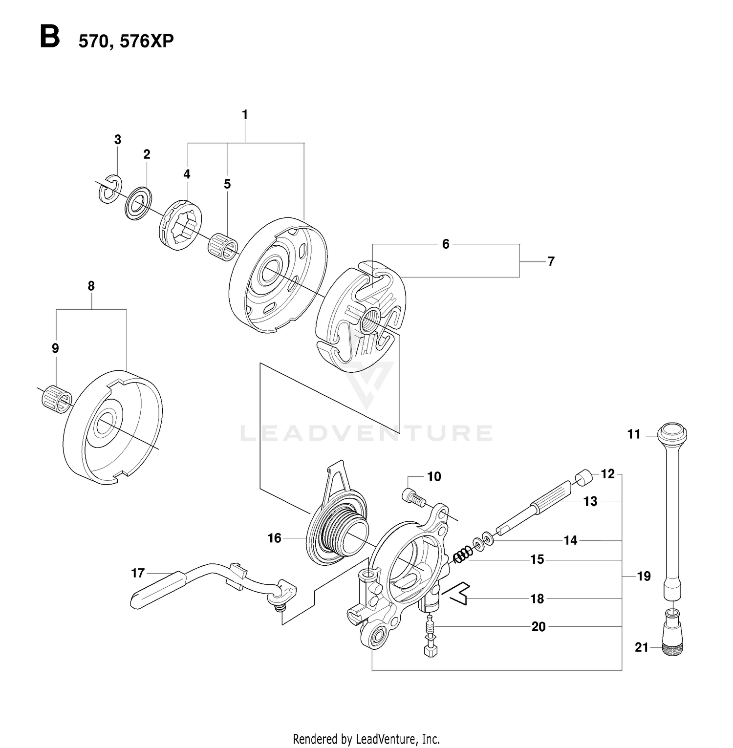 CLUTCH & OIL PUMP