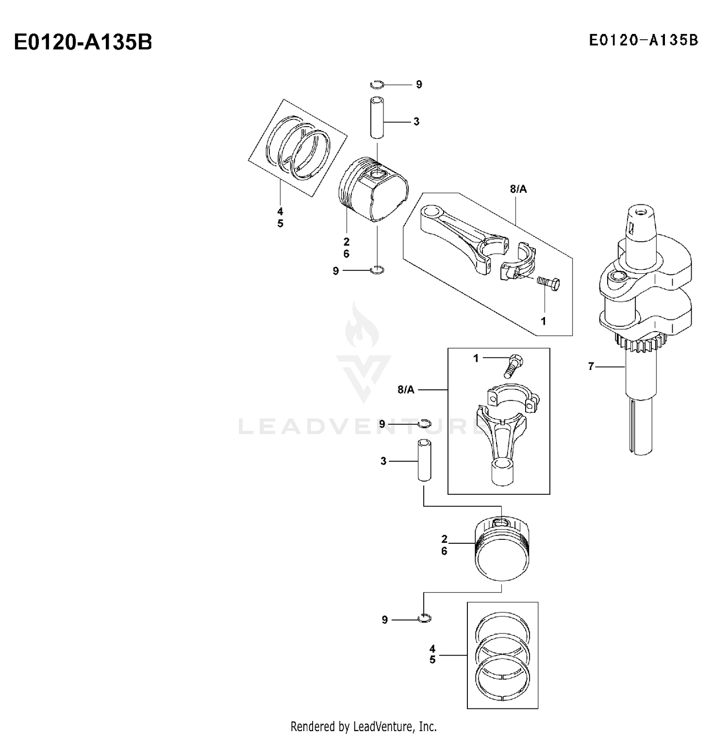 PISTON & CRANKSHAFT