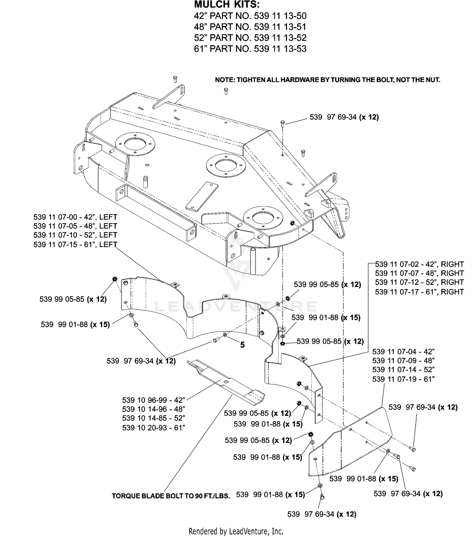 Accessories Mulch Kits