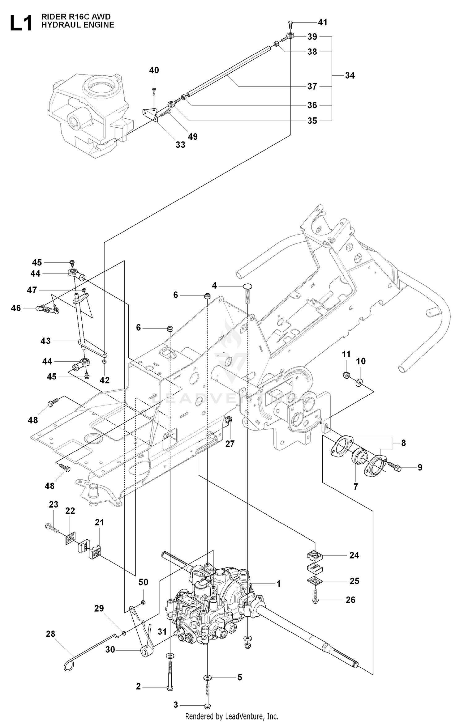 HYDRAULIC PUMP - MOTOR 2