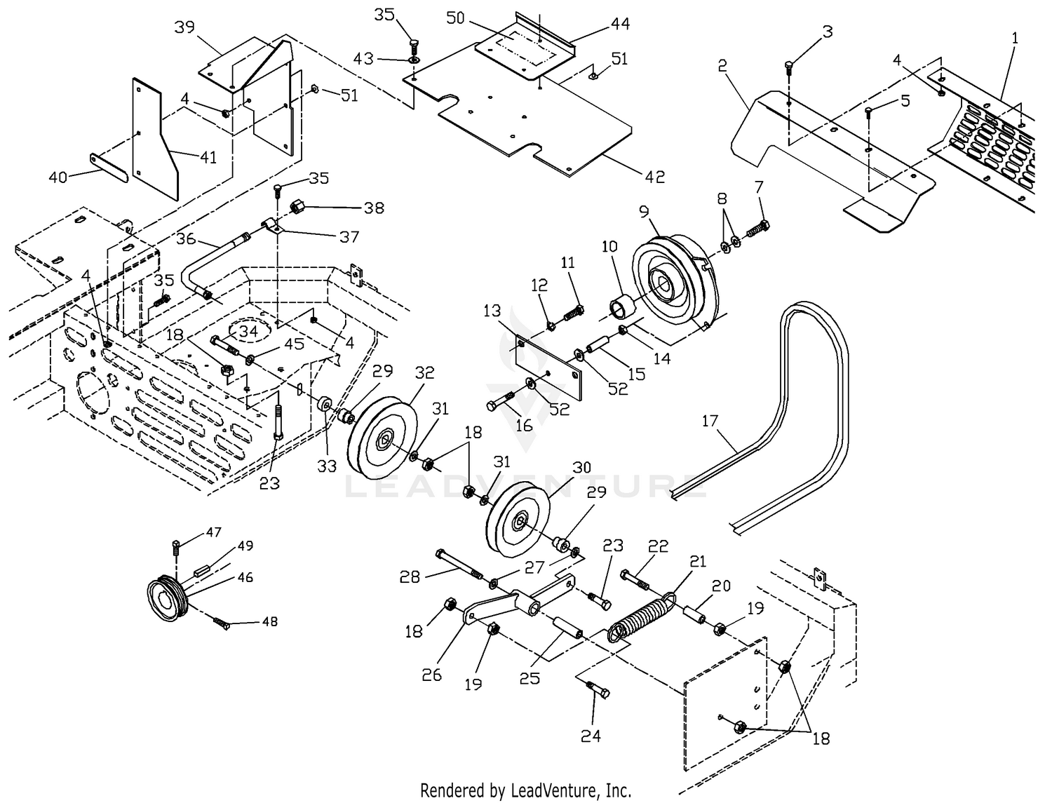 Engine Deck Assembly