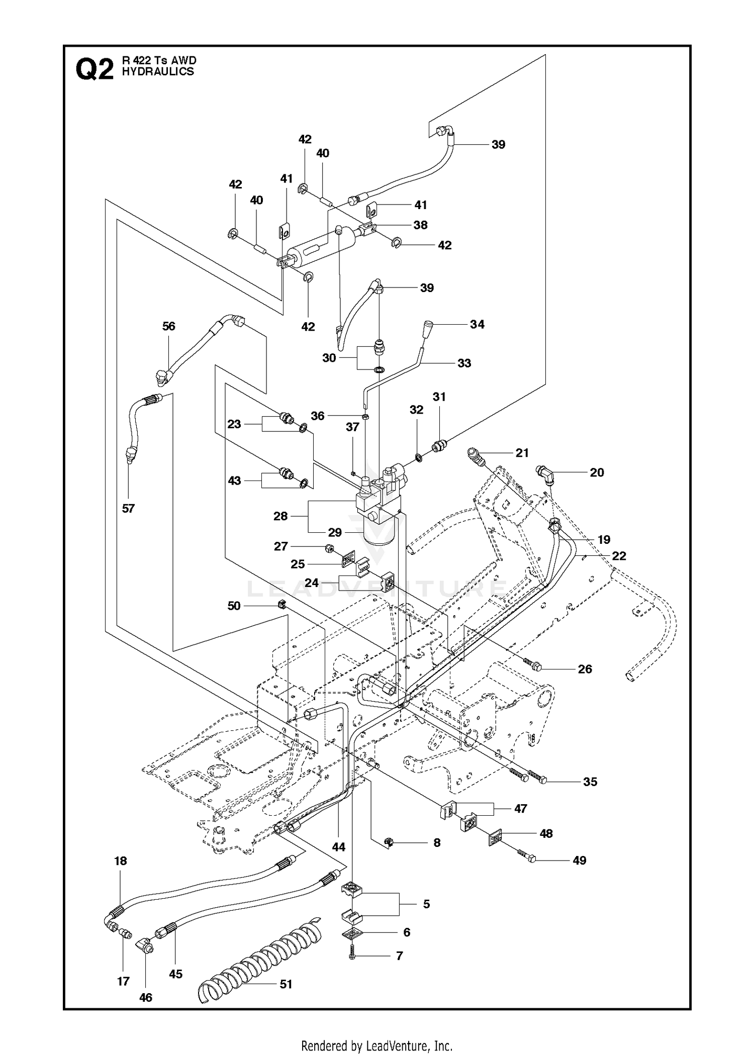 HYDRAULIC PUMP - MOTOR