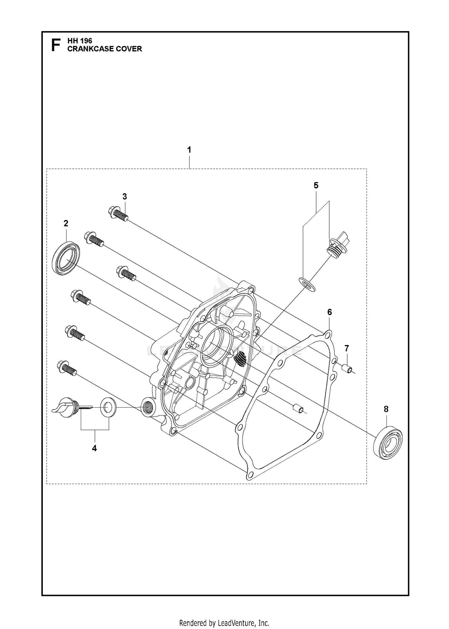 CRANKCASE COVER