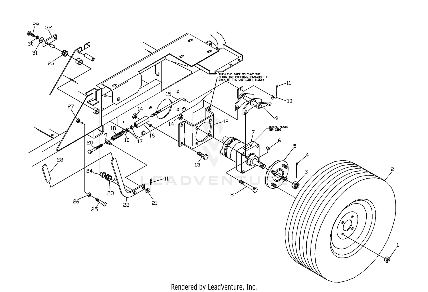 Park Brake Assembly