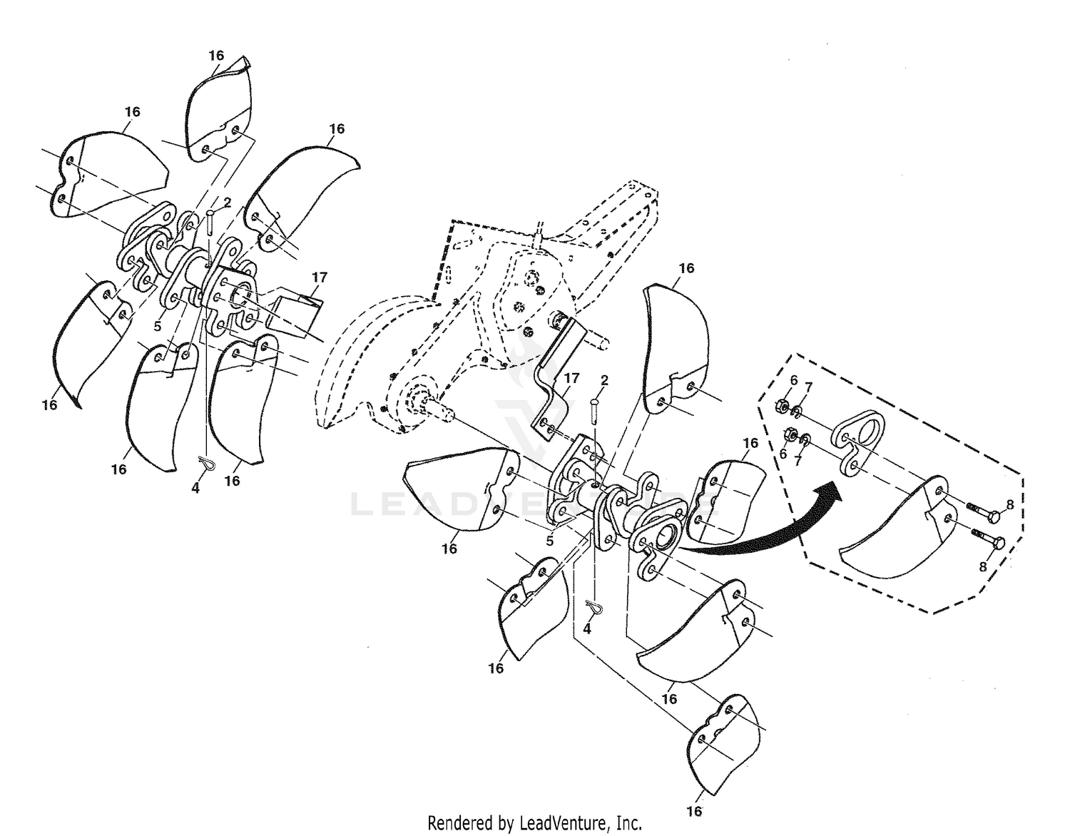 Tine Assembly