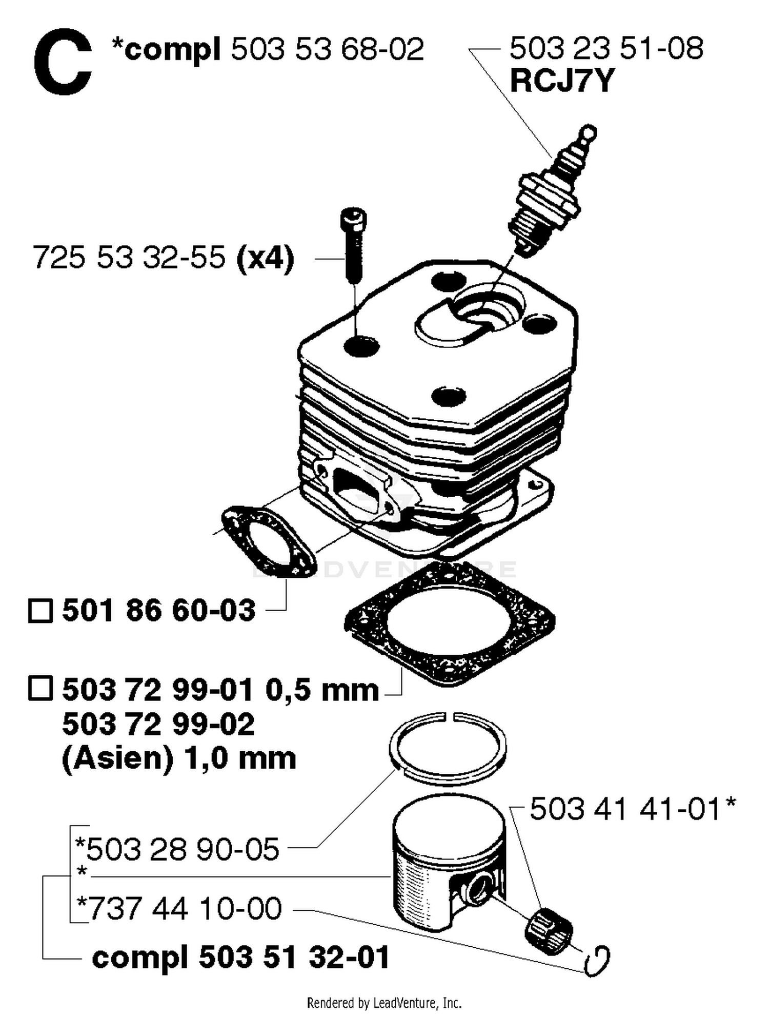 Piston/Cylinder