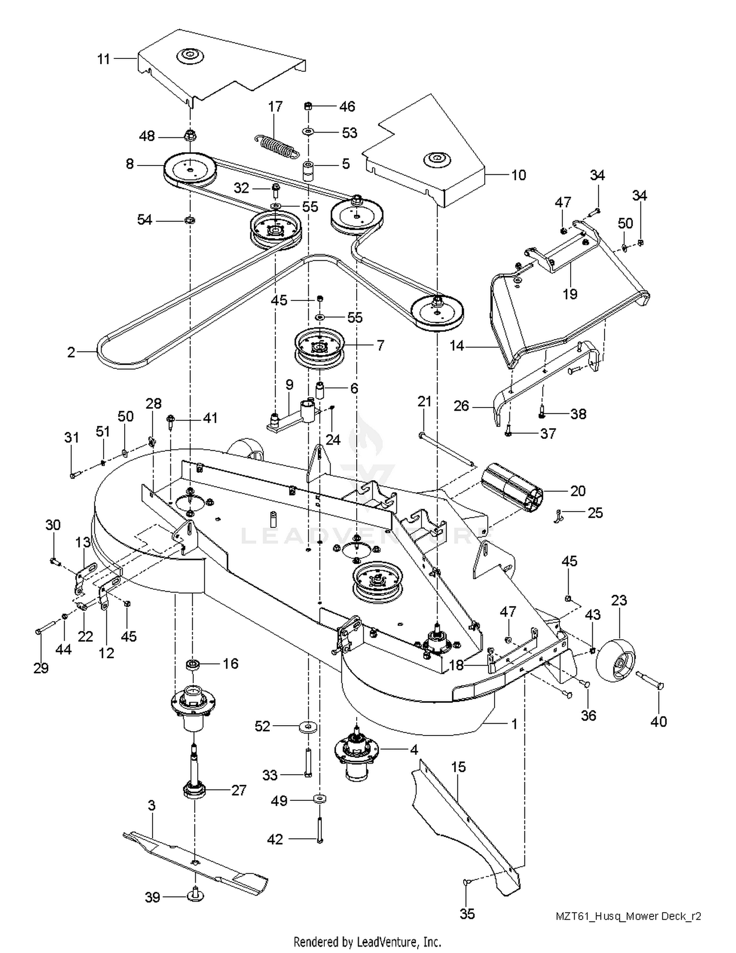 MOWER DECK / CUTTING DECK