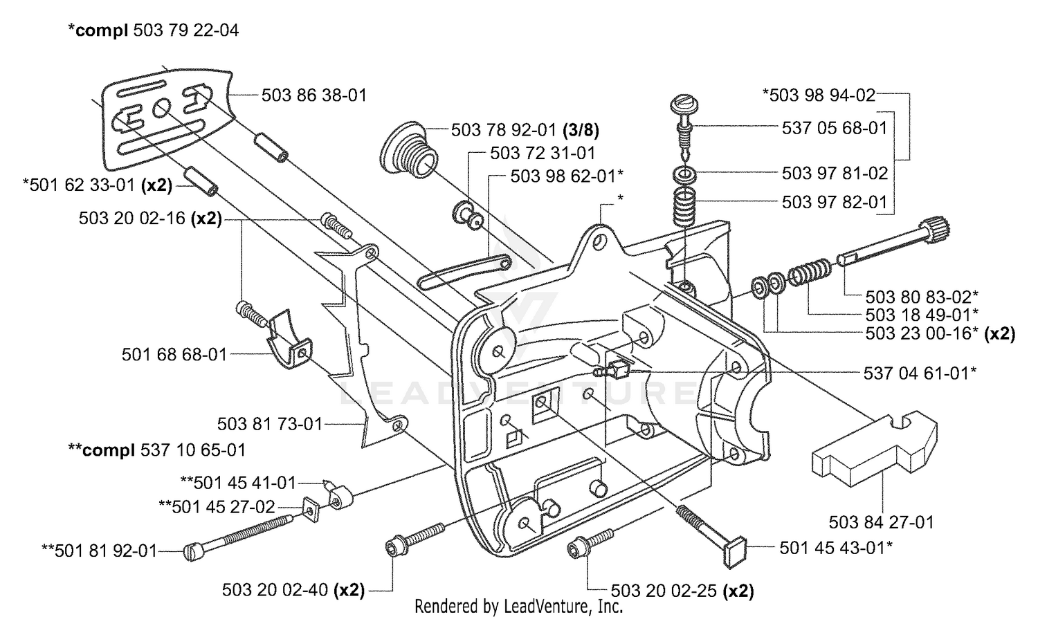 Crankcase & Oil Pump