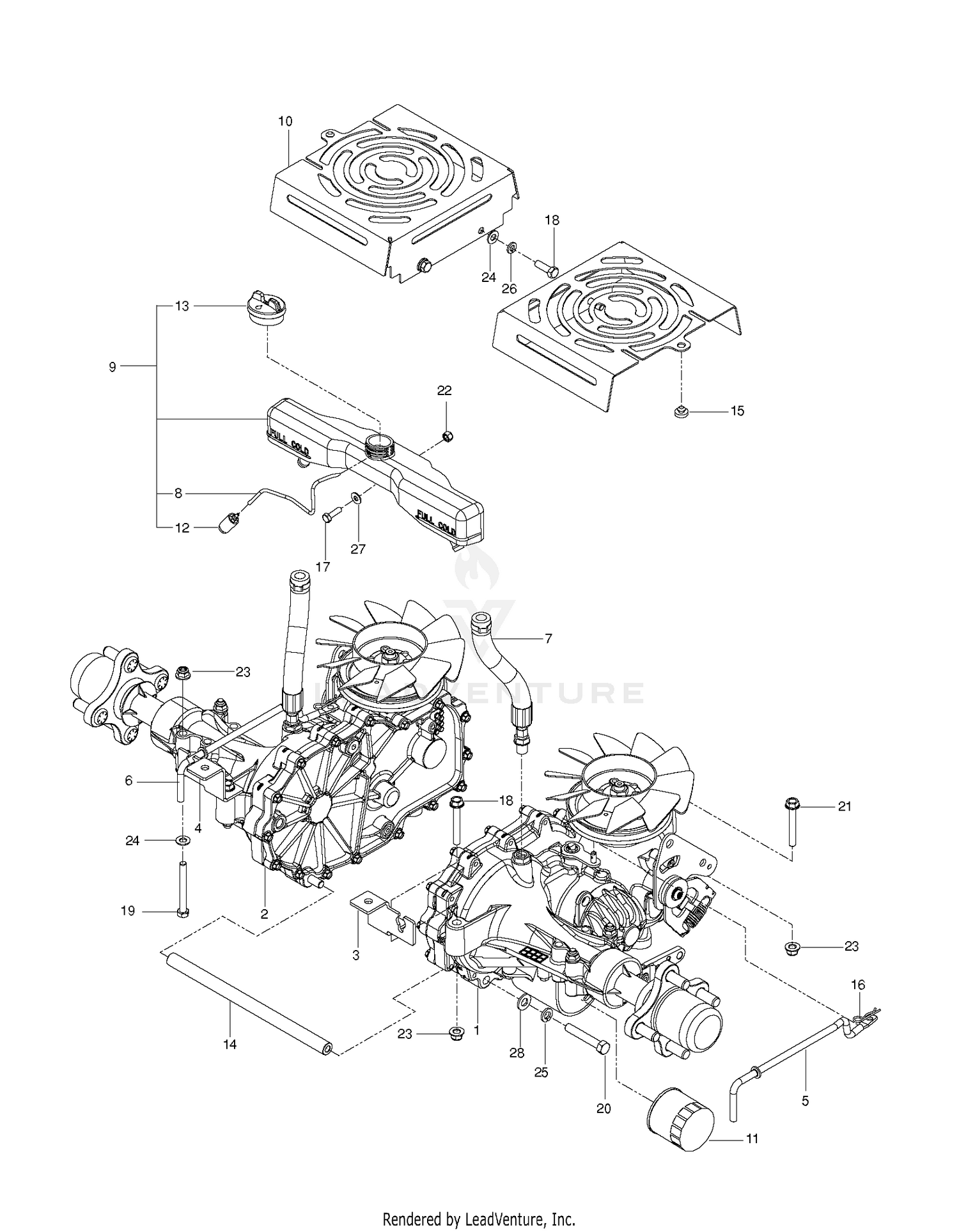 HYDRAULIC PUMP- MOTOR