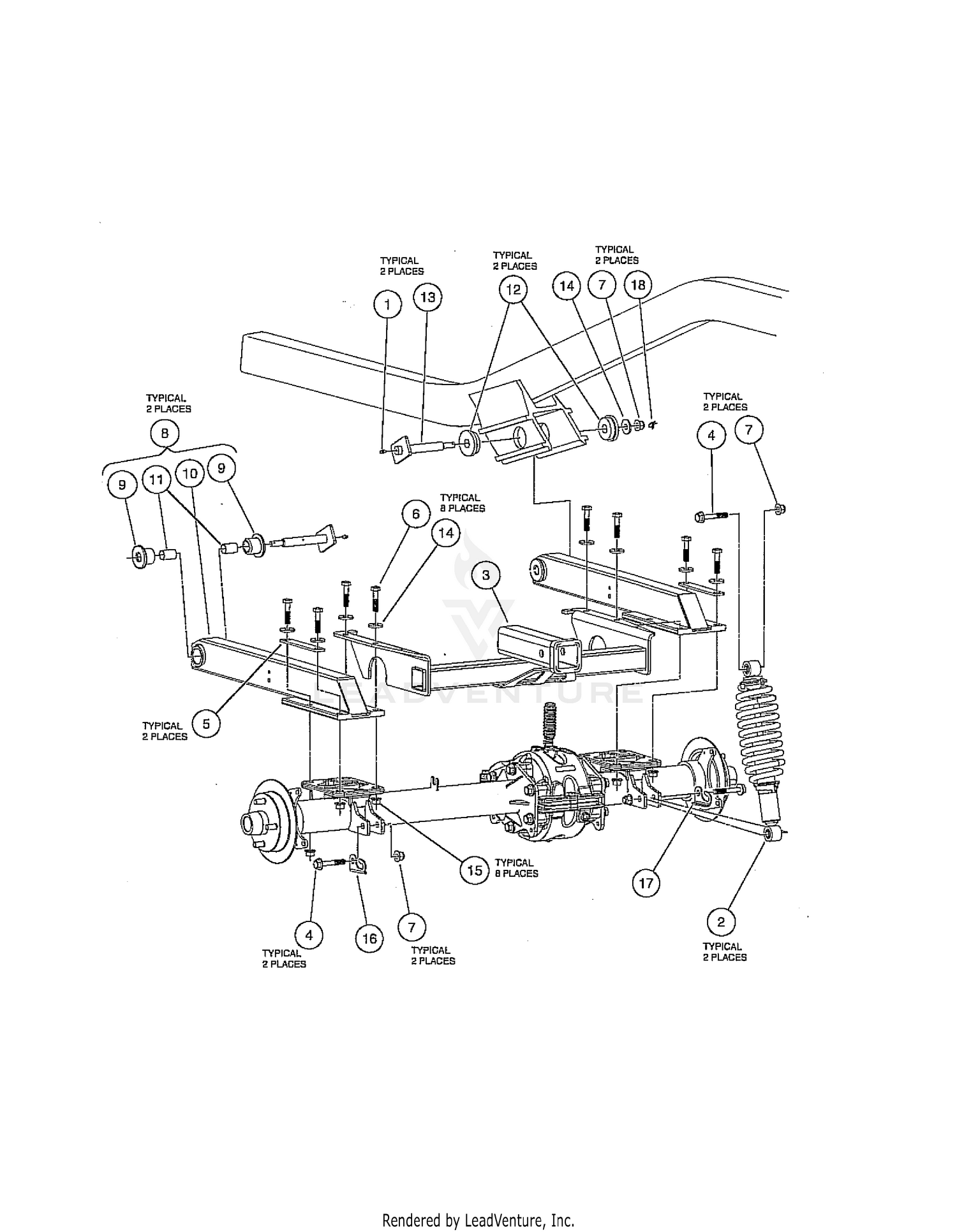 REAR SUSPENSION (HIGH-CAPACITY OPTION)