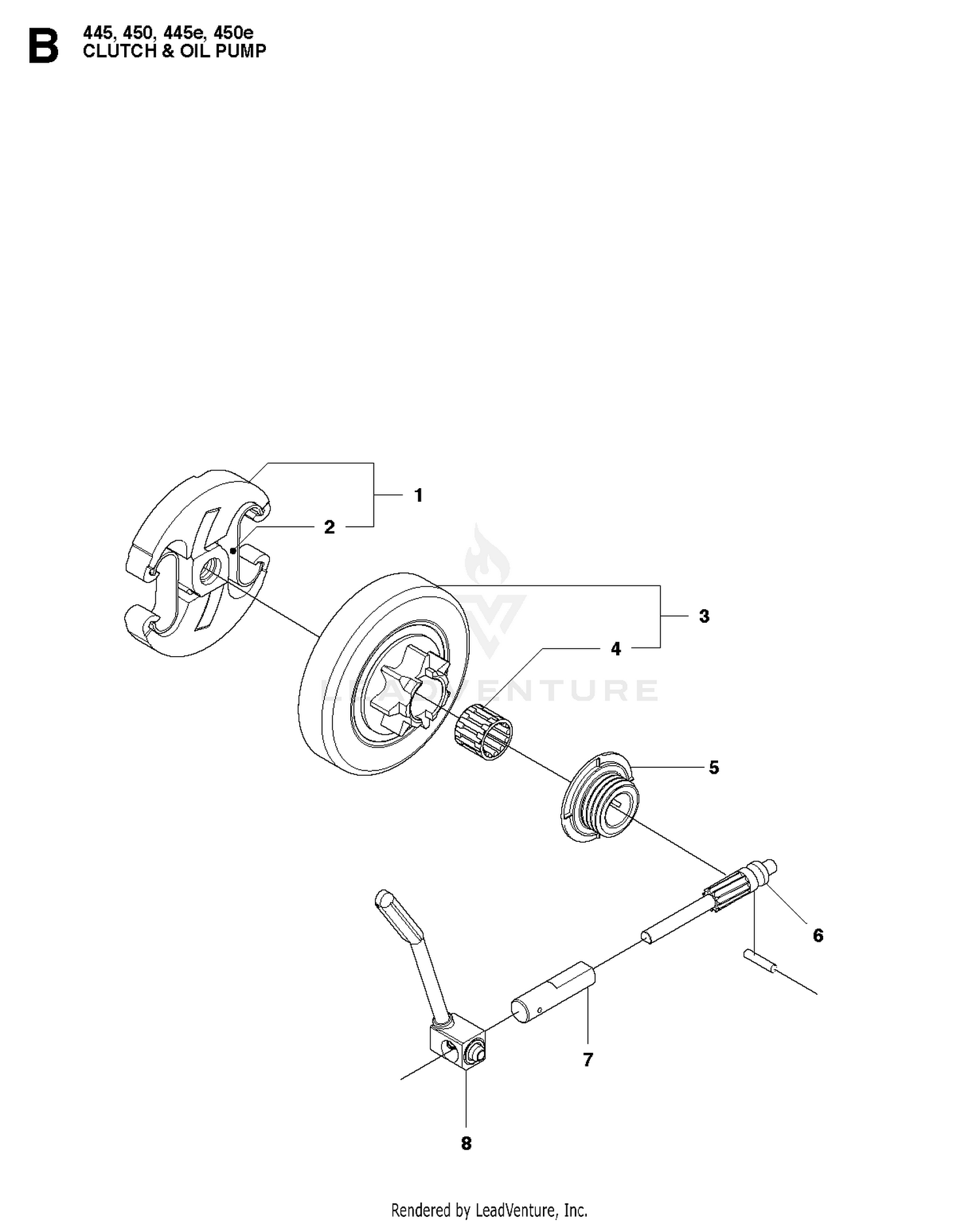CLUTCH & OIL PUMP
