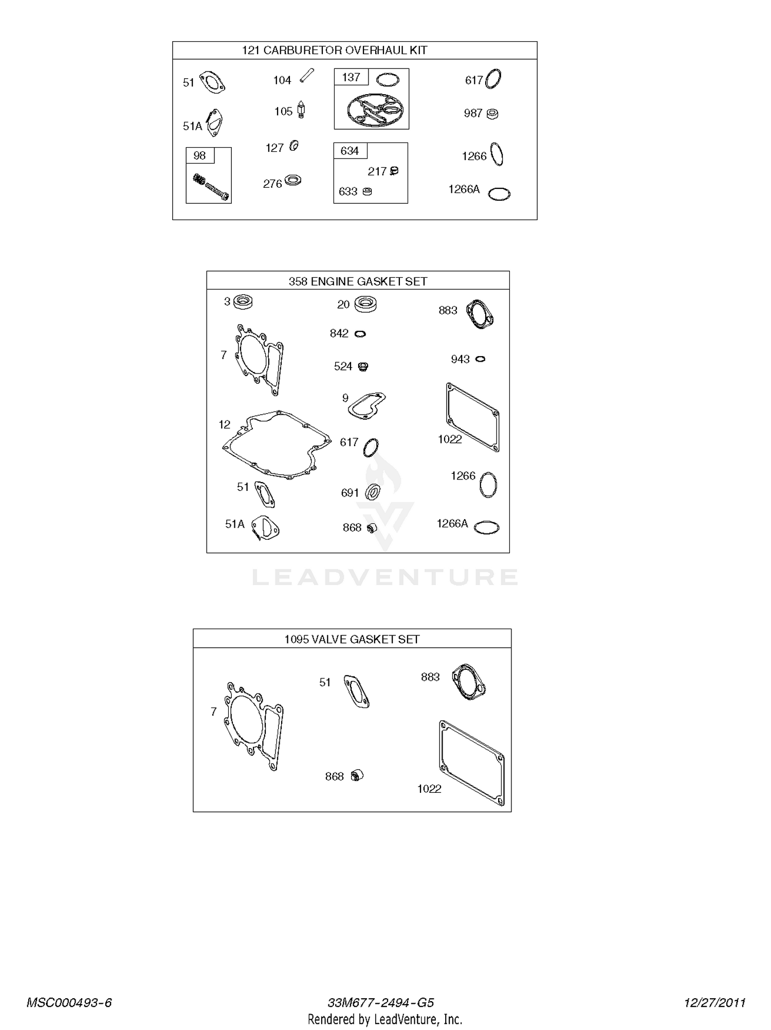 GASKET KIT 4