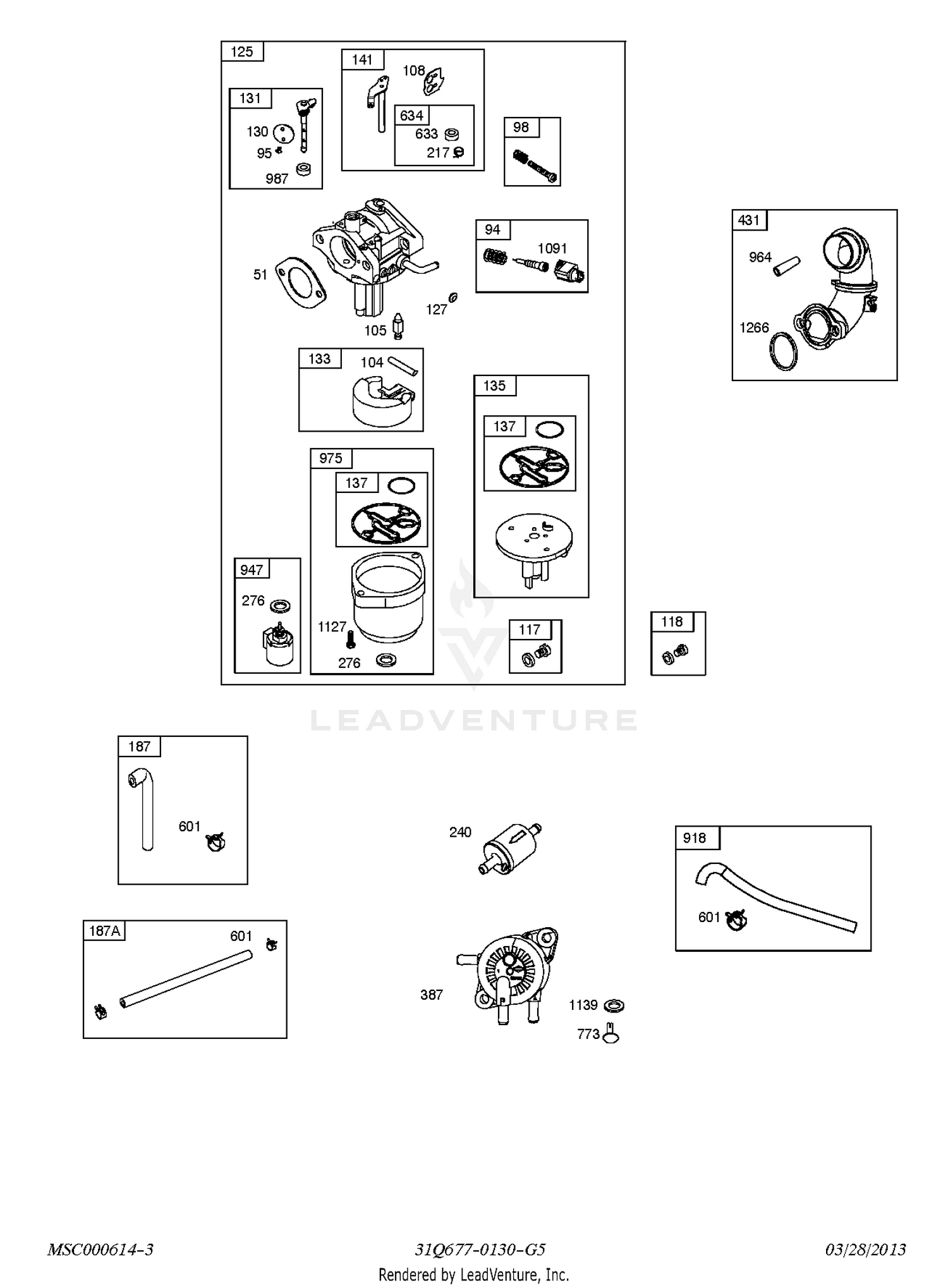 Assembly diagram