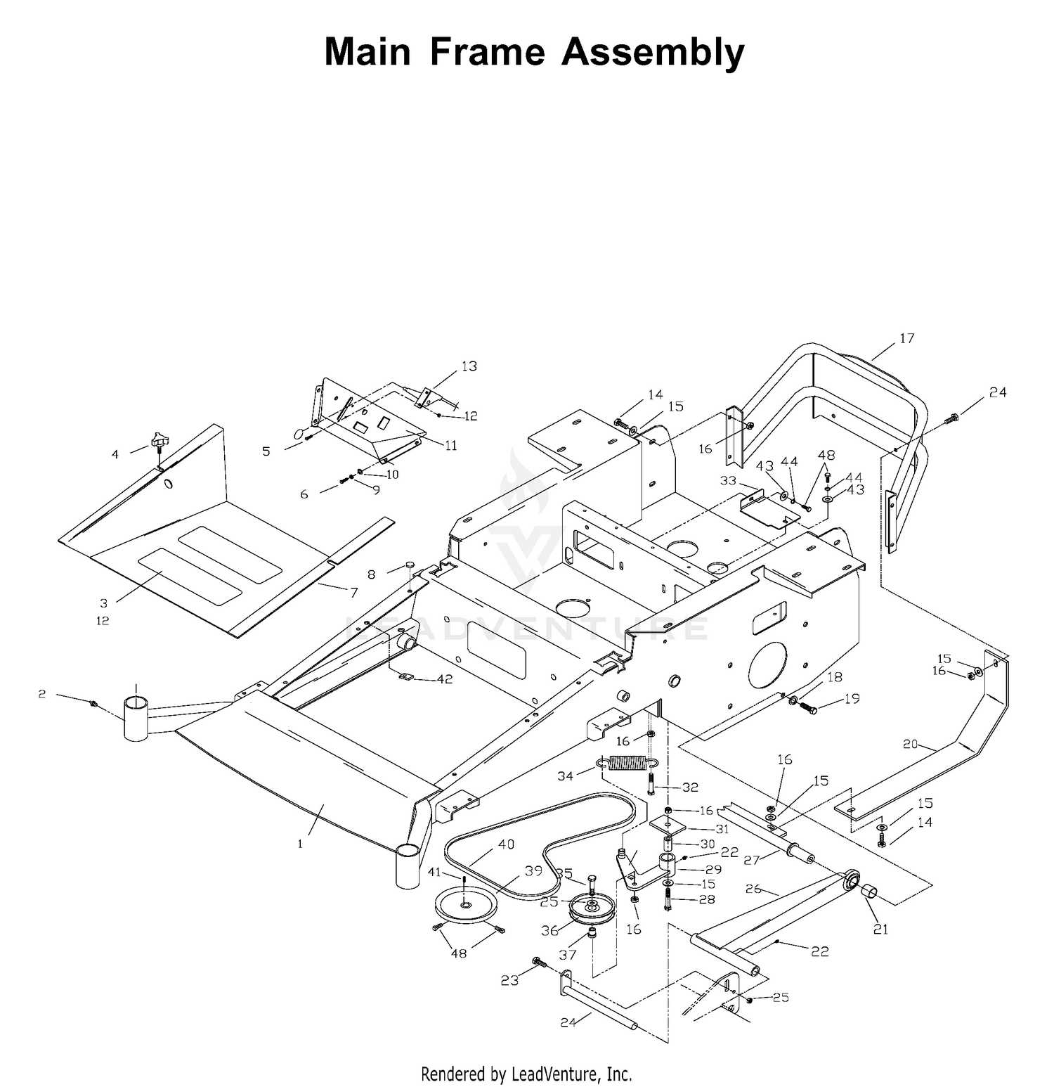 MAINFRAME, LEFT SIDE