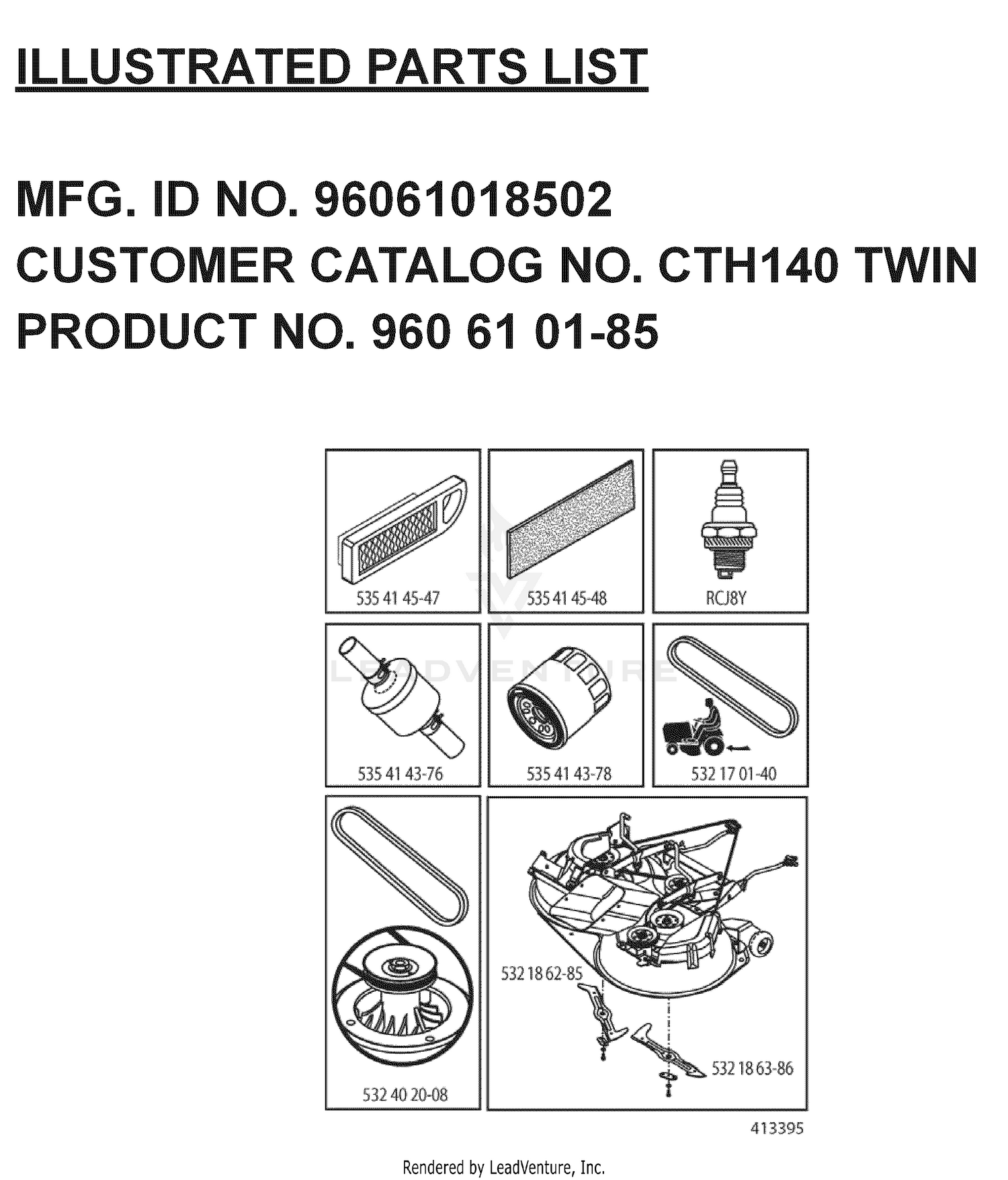 FREQUENTLY USED PARTS