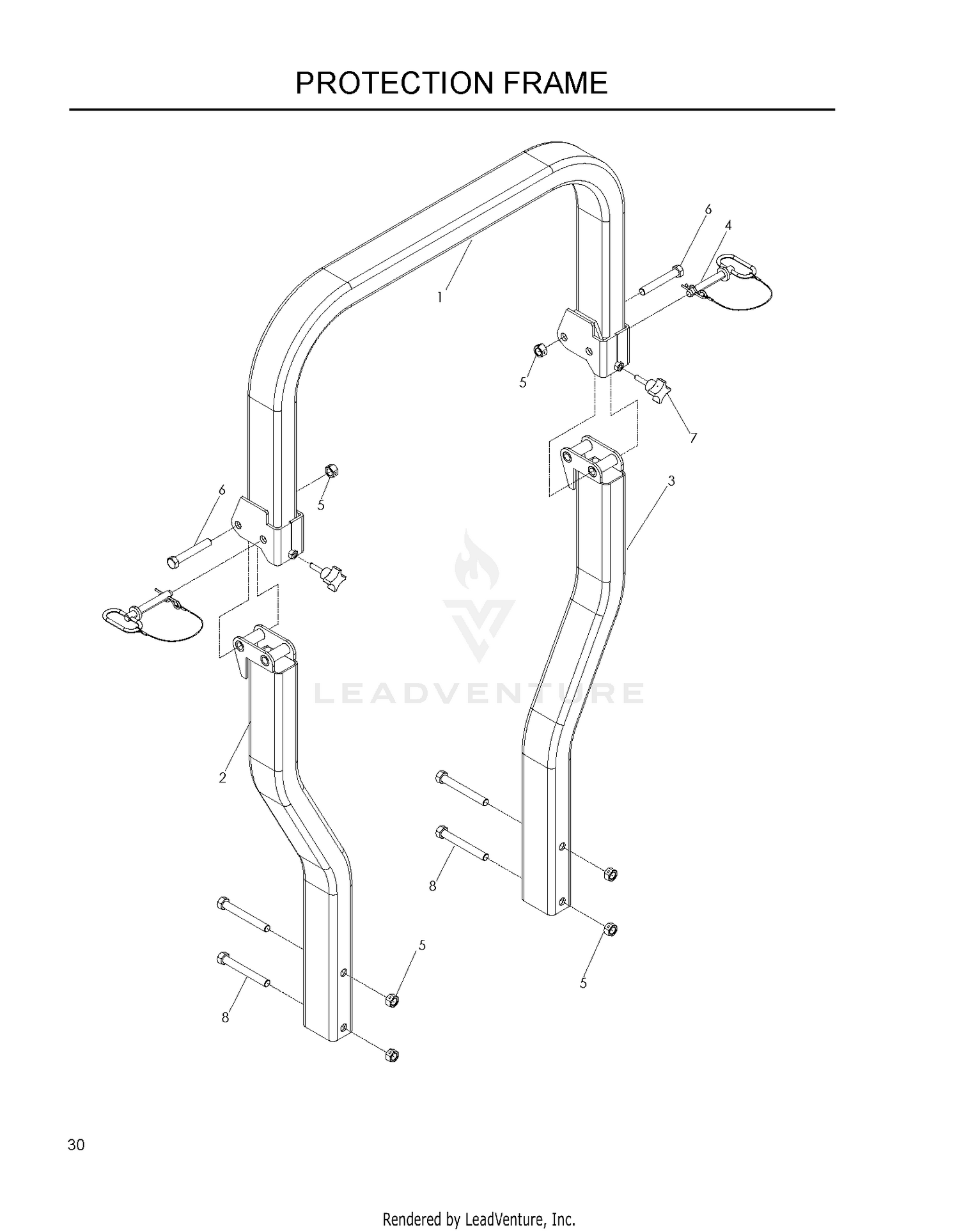 PROTECTION FRAME