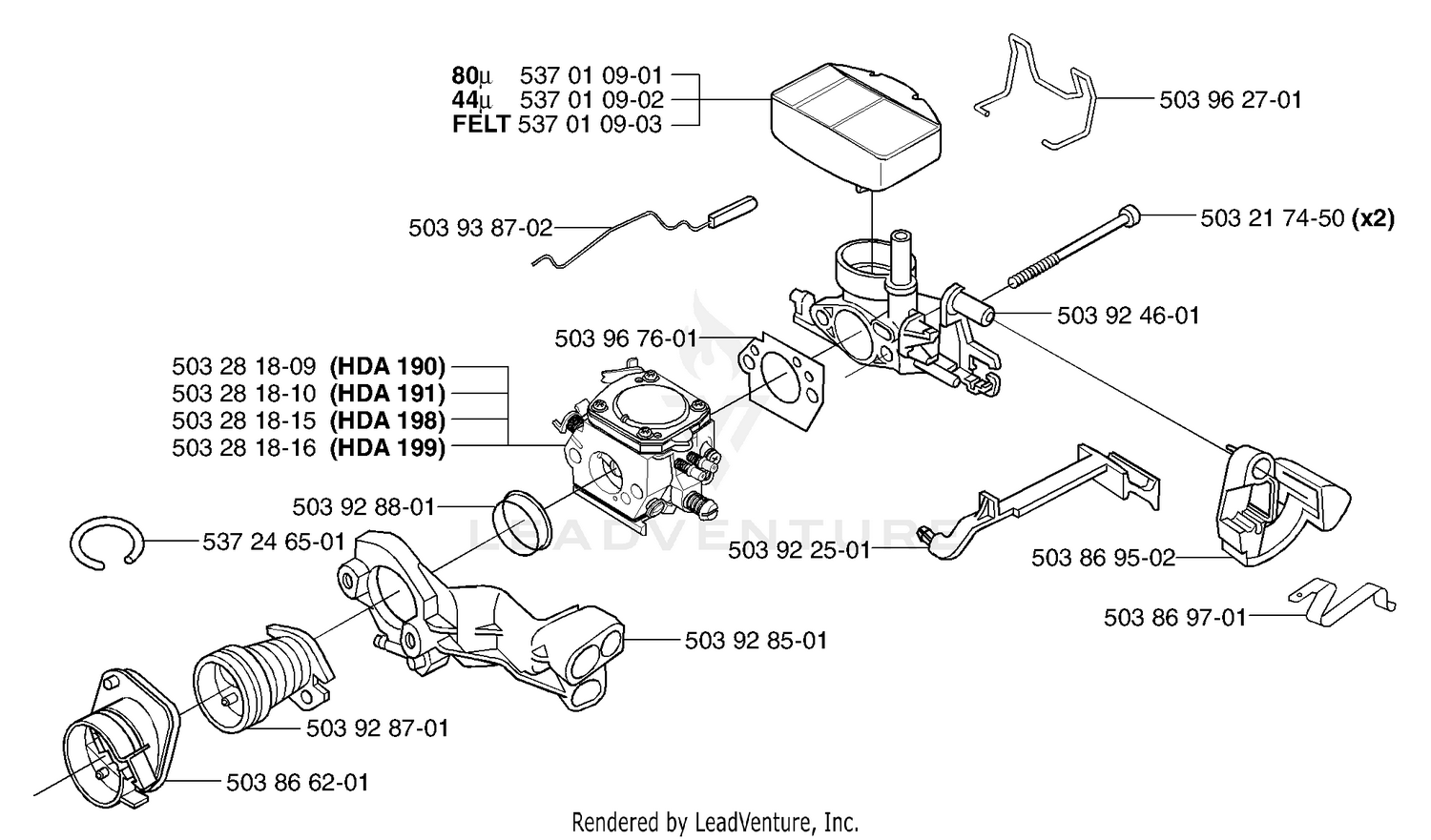 Carburetor/Air Filter