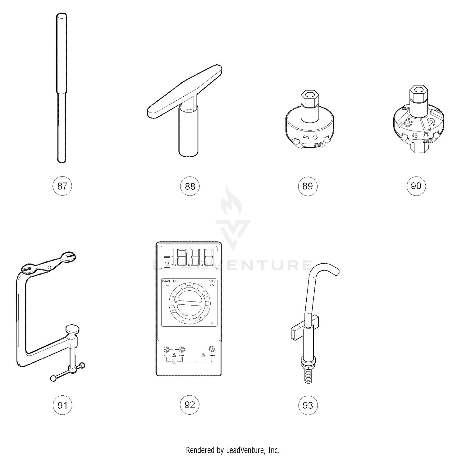 Maintenance and Service Tools (Part E)