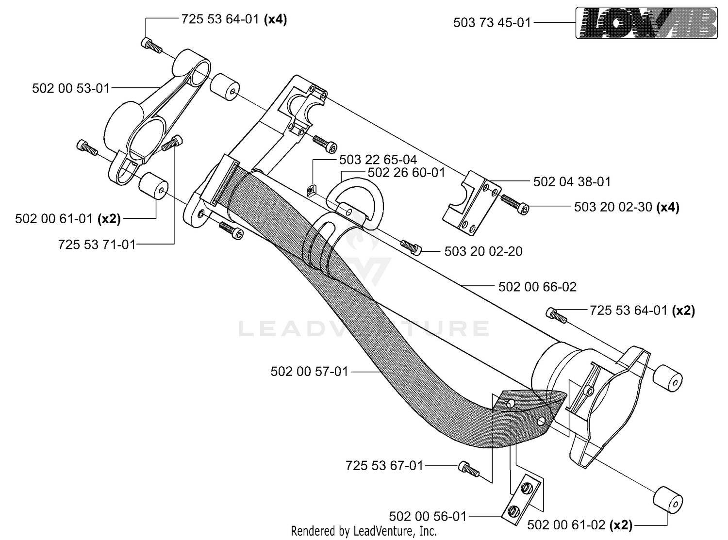 Upper Tube / AV Mounts