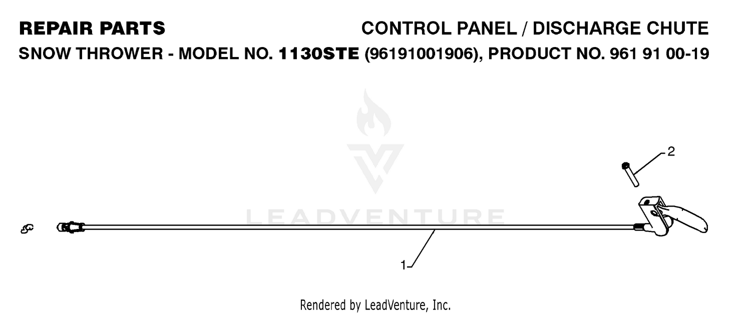 CONTROL PANEL & DISCHARGE CHUTE