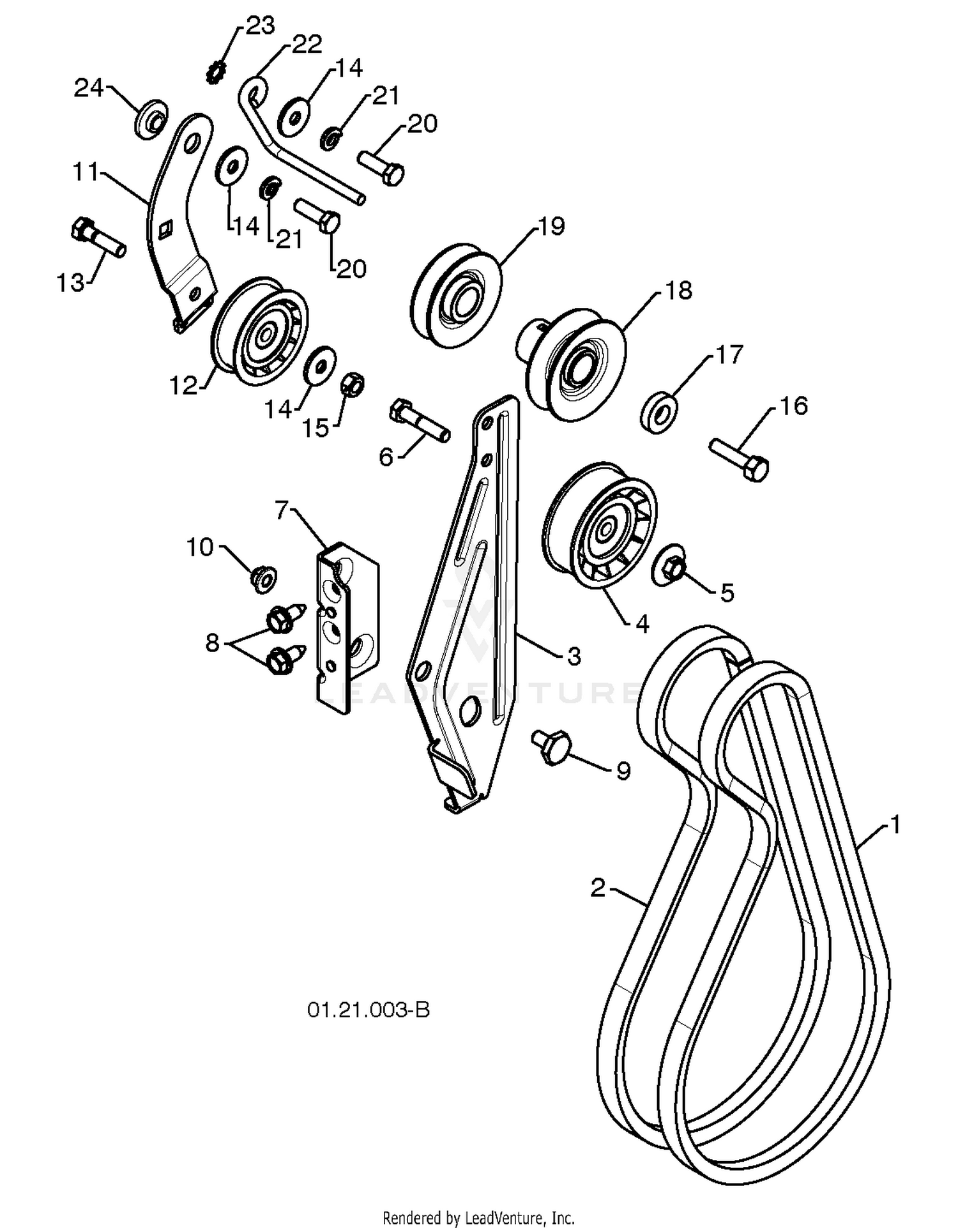 Chasis/Pulleys