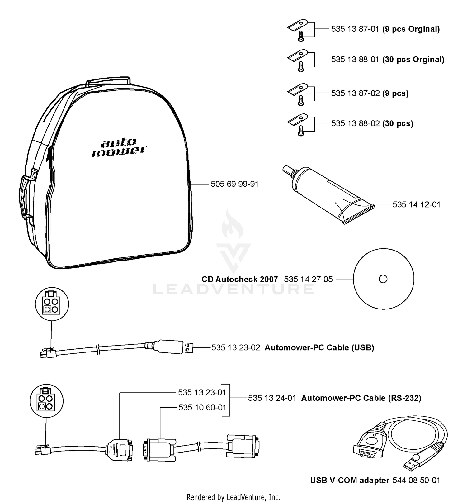 Accessories/Software/Computer Cables