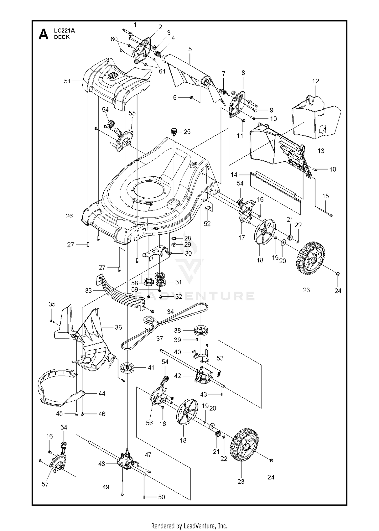 MOWER DECK / CUTTING DECK 2