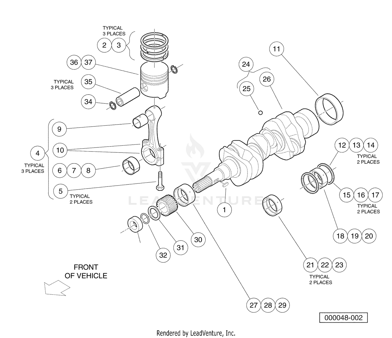 Piston and Crankshaft